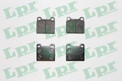 LPR FREN BALATA ON OPEL KADETT C 1.0 1973-1979 / ASCONA A 1.6 1970-1975 / KADETT B 1.2 1971-1973 / KADETT C 1.2 1973-1979/ KADETT B 1.1 1971-1973/ ALFA ROMEO GIULIETTA (116) 1.3 1977-1985 60724069