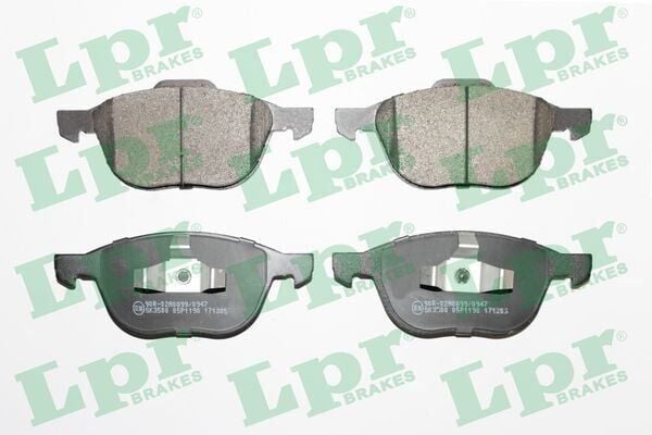 LPR FREN BALATA ON FORD FOCUS II 1.6i 2004-2011/ FOCUS II 1.6 TDCI 2004-2011/ C-MAX I 1.6 TDCI 2007-2011/ FOCUS III 1.6 TDCI 2011-2015/ KUGA I 1.6 2008-2013/ MAZDA 3 1.4i 2003-2009/ S40 II 1.6i 2004-2012 31341301