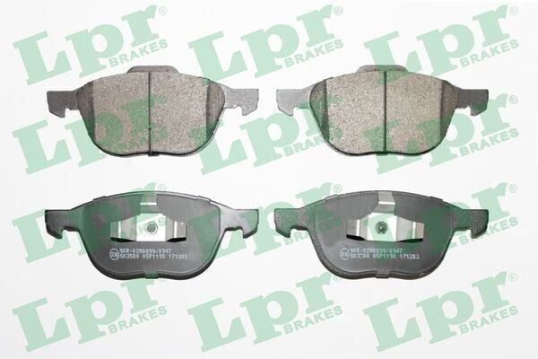 LPR FREN BALATA ON FORD FOCUS II 1.6i 2004-2011/ FOCUS II 1.6 TDCI 2004-2011/ C-MAX I 1.6 TDCI 2007-2011/ FOCUS III 1.6 TDCI 2011-2015/ KUGA I 1.6 2008-2013/ MAZDA 3 1.4i 2003-2009/ S40 II 1.6i 2004-2012 31341301