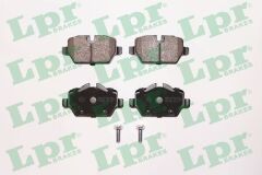 LPR FREN BALATA ARKA BMW 1 SERISI (E87) 116 i 2003-2012/ 118 i 2003-2012/ 120 i 2003-2012/ 1 SERISI (E81) 118 i 2004-2012/ 3 SERISI (E90) 316Ti 2005-2011/ 318CL 2005-2011/ 318D 2005-2011 / 34216767145