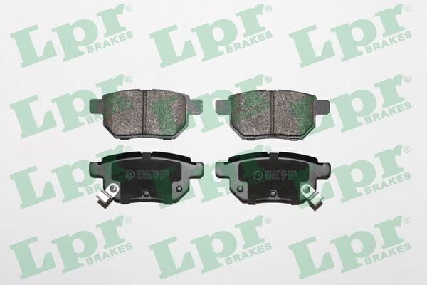 LPR FREN BALATA ARKA TOYOTA COROLLA (E15_) 1.6 VVT-I 2007-2012 / AURIS (ZRE15) 1.6 VVT-I 2007-2012 / YARIS (P9) 1.0 VVT-I 2006-2010 446602320