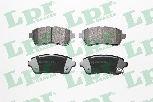 LPR FREN BALATA ON FORD FIESTA VI 2008-2017 / DAIHATSU MATERIA 2006-/ SIRION 2005-/ MAZDA 2 1.5i 2007-2015 / SUZUKI BALENO 2016-/ SWIFT IV-V 2010- 8V512K021AA