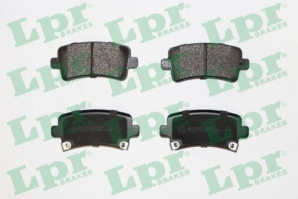 LPR FREN BALATA ARKA IKAZLI OPEL INSIGNIA 1.6 16-17-18 JANT 2008- / 1.6 T 2008- / 2.0 CDTI 130 HP 2008- / 2.0 T 2008- / 2.8 V6 2008- 95515498