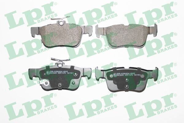 LPR FREN BALATA ARKA IKAZLI FORD MONDEO V 2014-/ FOCUS IV 2018-/ KUGA II 2014-2019/ S-MAX 2015- 5181858