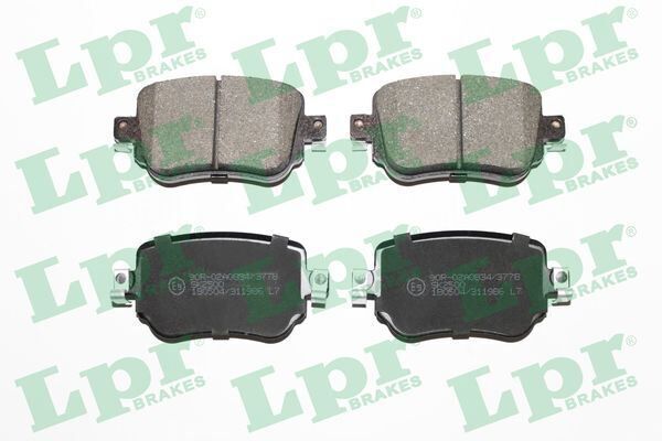 LPR FREN BALATA ARKA IKAZLI VOLKSWAGEN CADDY IV 1.6 TDI 2015-/ SEAT LEON (5F) 1.8 TSI 2012-/ 2.0 TDI 2012-/ LEON CUPRA 2.0 TDI 2006-/ SKODA OCTAVIA (5E3) 2.0 TDI 2012- 5Q0698451B