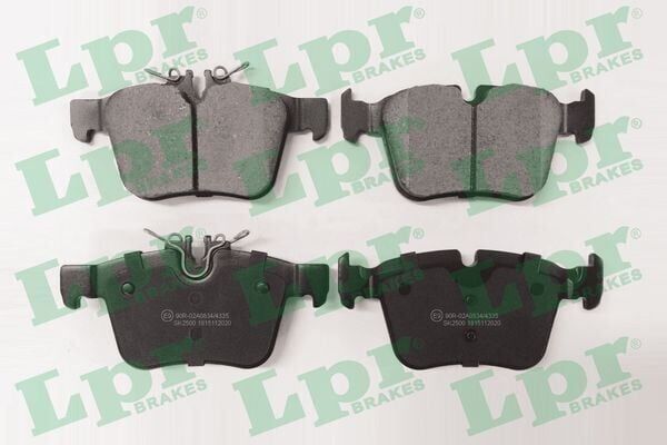 LPR FREN BALATA FISLI ARKA MERCEDES C SERISI (W205) C 200 BlueTEC 2014-/ C 220 BlueTEC 2014-/ C 250 BlueTEC 2014- A00084201320