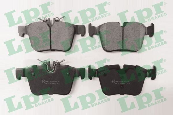 LPR FREN BALATA FISLI ARKA MERCEDES C SERISI (W205) C 200 BlueTEC 2014-/ C 220 BlueTEC 2014-/ C 250 BlueTEC 2014- A00084201320