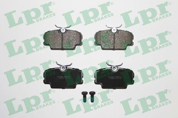 LPR FREN BALATA ON MERCEDES 190 (W201) 2.0 1982-1993 / 2.5 1982-1993/ D 2.5 1982-1993/ BMW 3 SERISI (E30) 316 i 1982-1992/ 315 1982-1992/ 320 D 1982-1992/ 318 i 1982-1992/ 323 i 1982-1992 0004208820