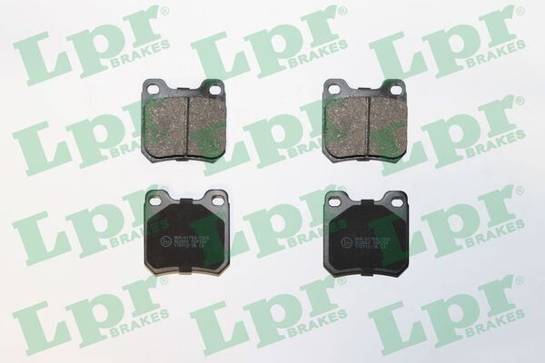 LPR FREN BALATA ARKA OPEL VECTRA B 1.6i 1995-2003/ VECTRA B 2.0i 1995-2003/ VECTRA B 2.0 DTI 1995-2003/ VECTRA B 2.5 V6 1995-2003/ VECTRA B 2.0 DI 1995-2003/ OMEGA A 3.0i 1986-1994 1605026
