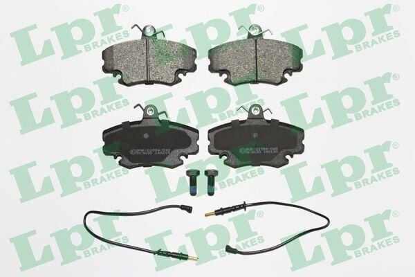 LPR FREN BALATA ON FISLI RENAULT CLIO SYMBOL 1.5 DCI 1998-2005 / 1.2 1998-2005/ CLIO II 1.2 1998-2005/ THALIA (LB0/1/2) 1.5 DCI 1998-2008 / DACIA LOGAN 1.5 DCI 2004-2012/ SANDERO 1.4i 2008-2013 7711130071