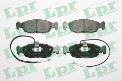 LPR FREN BALATA ON PEUGEOT 106 II 1.4i 1996-2002 / 106 II 1.6i 1996-2002 / XSARA (N1) 1.6 1997-2005 / SAXO 1.4 1996-2004 / 306 1.6i 1993-2002/ 306 1.8i 1993-2002 1611458480