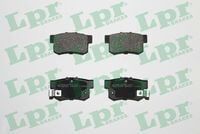 LPR FREN BALATA IKAZLI ARKA CIVIC VIII 1.6 VTEC 2005-2012/ACCORD V 2.2i ES 1993-1997/1.6i 16v 1993-1997/ACCORD VI 1.6i 1997-2003/2.0i LS 1997-2003/S2000 2.0 V-TEC 1999-/ INTEGRA 1.8 TYPER 1993-2001 43022S5AJ00