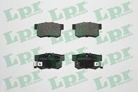 LPR FREN BALATA IKAZLI ARKA CIVIC VIII 1.6 VTEC 2005-2012/ACCORD V 2.2i ES 1993-1997/1.6i 16v 1993-1997/ACCORD VI 1.6i 1997-2003/2.0i LS 1997-2003/S2000 2.0 V-TEC 1999-/ INTEGRA 1.8 TYPER 1993-2001 43022S5AJ00
