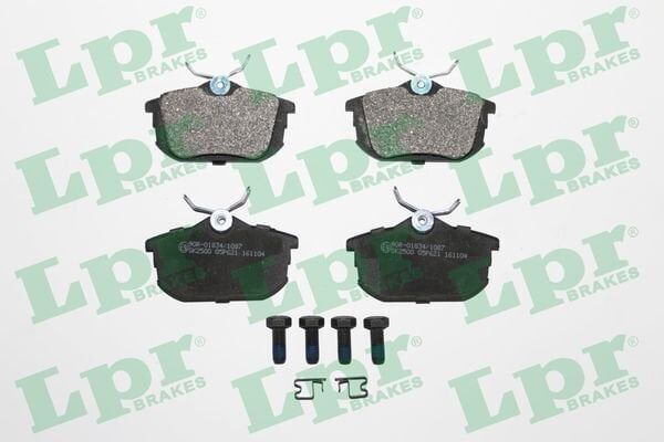 LPR FREN BALATA ARKA VOLVO S40 I 1.6i 16v 1995-2003/ S40 I 1.8i 16v 1995-2003/ S40 I 1.9 TD 1995-2003/ MITSUBISHI CARISMA (DA) 1.8 GDI 1995-2006/ COLT VI 1.3 2002-2012/ COLT VI 1.5 DID 2002-2012 M850978