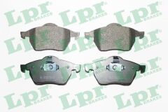 LPR FREN BALATA ON OPEL VECTRA B 2.0i 1995-2003 / VECTRA B 2.5 V6 1995-2003 / CALIBRA A 2.0i 1995-2003 1605036