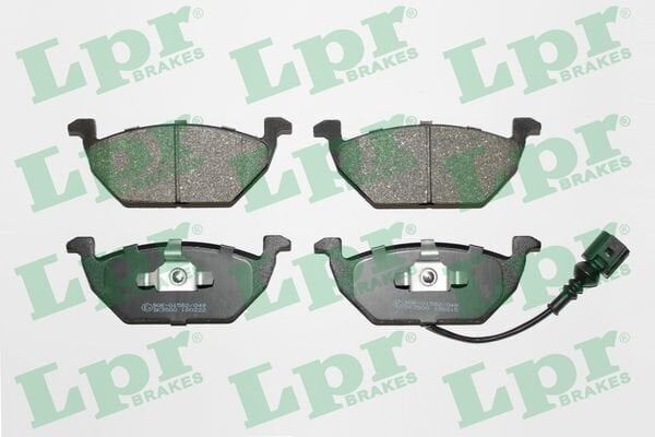 LPR FREN BALATA ON FISLI VW GOLF IV 1.4i 16v 1997-2005/ GOLF IV 1.6i 1997-2005/ GOLF V 1.6i 2003-2009/ BORA 1.4i 16v 1998-2005/ AUDI A3 1.6 1996-2003/ LEON 1.9 TDI 1999-2006 1J0698151G