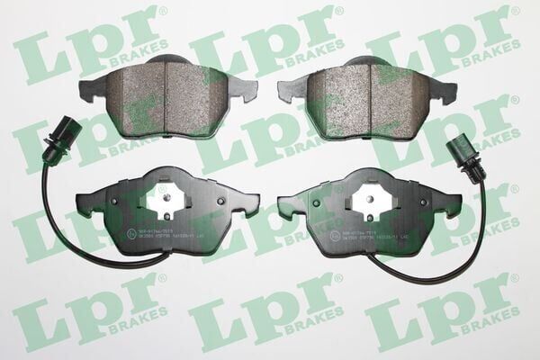 LPR FREN BALATA ON FISLI VW PASSAT 1.6 1996-2000/ 1.9 TDI 1996-2000/ PASSAT 1.9 TDI 2000-2005/ A4 1.9 TDI 1994-2001/ A4 1.9 TDI 2004-2008 / A4 (8EC,B7) 2.0 2004-2008 / A6 1.9 TDI 1997-2004 4B0698151E