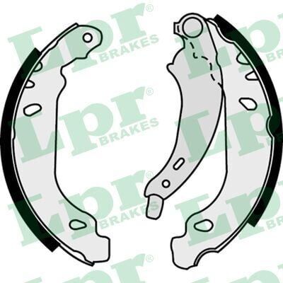 LPR FREN PABUC BALATA ARKA PEUGEOT 206 (2A/C) 1.4 HDI LEVYELI 180X30 mm 1998-2006/ PEUGEOT 206 (2A/C) 1.4i 16v- 1998-2006 4241K5