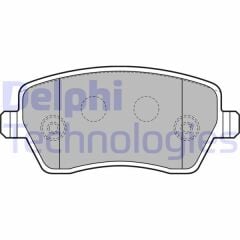 DELPHI FREN BALATA ON CLIO III 1.2i 16v 2005-2012/CLIO III 1.4i 16v 2005-2012/ CLIO III 1.5 DCI 2005-2012/DACIA DUSTER 1.5 DCI 2012-/DOKKER 1.5 DCI 2012-/LODGY 1.5 DCI 2012-/NISSAN MICRA 1.2i 16v 2003-2010