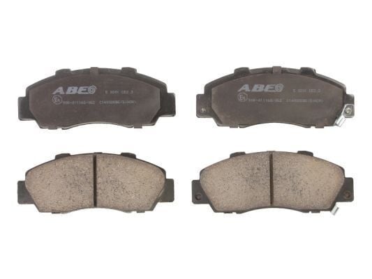 BOSCH FREN BALATA ON IKAZLI HONDA ACCORD IV-V-VI 1.6i 2.0i 16v 1990-1993-1997 / ACCORD VI 1.6i 2.0i LS 1997-2003 / HR-V (GH) 1.6 1999- / CR-VI 2.0i 16v 1995-2002 / INTEGRA 2.0i 16v 2001-