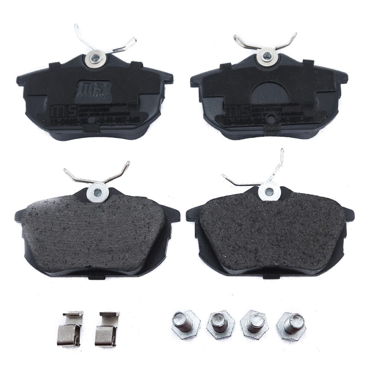 BSG FREN BALATA ARKA VOLVO S40 I 1.6i 16v 1995-2003/ S40 I 1.8i 16v 1995-2003/ S40 I 1.9 TD 1995-2003/ MITSUBISHI CARISMA (DA) 1.8 GDI 1995-2006/ COLT VI 1.3 2002-2012/ COLT VI 1.5 DID 2002-2012