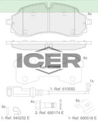 ICER FREN BALATASI ÖN TRANSİT V363 2020- LK4Z2001B