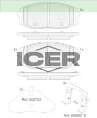 ICER FREN BALATASI ÖN HYUNDAI STARIA 2021-