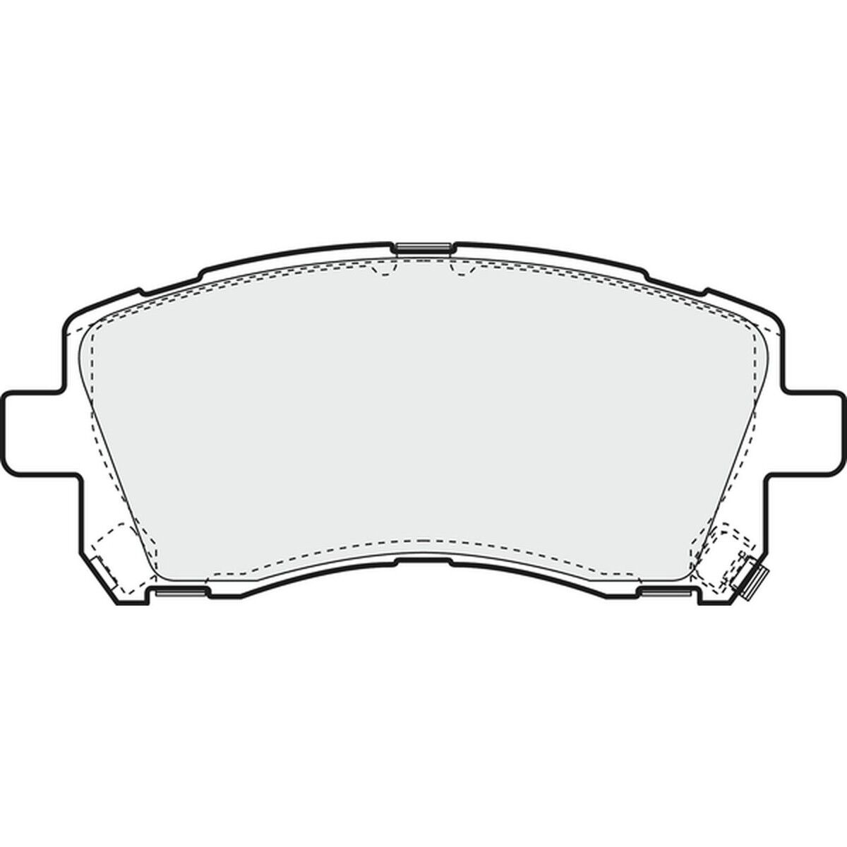 MGA FREN BALATA ON SUBARU FORESTER (SF) 1995-2002 / IMPREZA 1992-2000 / IMPREZA 2000-2007 / LEGACY II (BD,BG) 1994-1999 / OUTBACK (BE, BH) 1998-2003