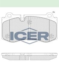 ICER FREN BALATA ON MERCEDES S SERISI (W221) S 320 CDI 2005-2013 / MERCEDES S SERISI (W221) S 350 2005-2013 0044206220