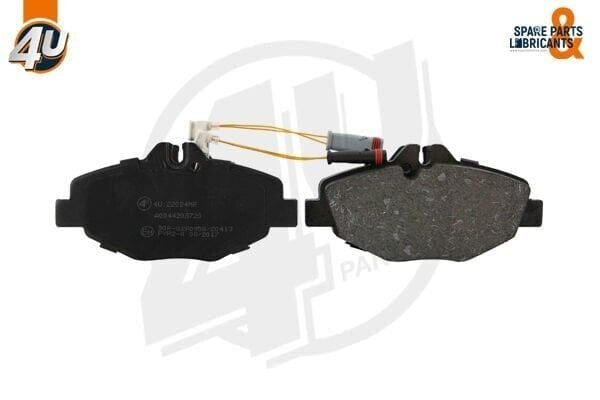 4U FREN BALATA ON FISLI MERCEDES E SERISI (W211) E 320 CDI 02-2008/(W211) E 280 CDI 02-2008/(W211) E 200 2002-2008/(W211) E 200 CDI 2002-2008/(W211) E 220 CDI 2002-2008/(W211) E 240 2002-2008 A0044208720