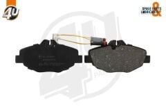 4U FREN BALATA ON FISLI MERCEDES E SERISI (W211) E 320 CDI 02-2008/(W211) E 280 CDI 02-2008/(W211) E 200 2002-2008/(W211) E 200 CDI 2002-2008/(W211) E 220 CDI 2002-2008/(W211) E 240 2002-2008 A0044208720