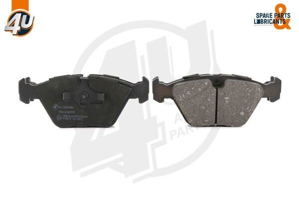 4U FREN BALATA ON BMW 5 SERISI (E34) 518 i 1987-1995/ (E34) 520 i 1987-1995/ (E34) 535 i 1987-1995/ (E34) 524 TD 1987-1995/ (E34) 530 i V8 1987-1995/ (E34) 525 TDS 1987-1995 34111162535