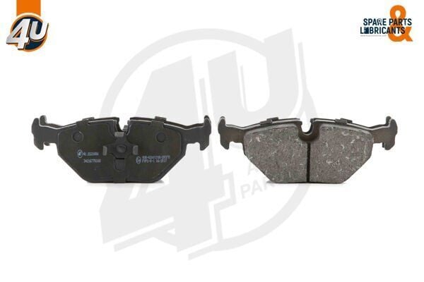 4U FREN BALATA ARKA BMW 3 SERISI (E36) 318 i 1990-1998/ (E36) 320i 1990-1998/ (E36) 325 i 1990-1998/ (E36) 328 Ci 1990-1998/ (E46) 320D 1998-2005/ (E46) 316 i 1998-2005/ (E46) 325 i 1998-2005 34216778168