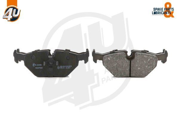 4U FREN BALATA ARKA BMW 3 SERISI (E36) 318 i 1990-1998/ (E36) 320i 1990-1998/ (E36) 325 i 1990-1998/ (E36) 328 Ci 1990-1998/ (E46) 320D 1998-2005/ (E46) 316 i 1998-2005/ (E46) 325 i 1998-2005 34216778168
