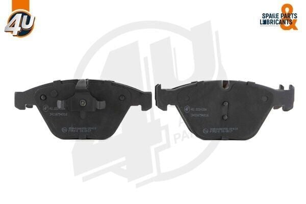 4U 4U FREN BALATA ON BMW 3 SERISI (E90) 330 Xi 2005-2011/(E92) COUPE 330 D 2005-2011/5 SERISI (E60) 530 D 2003-2010/X1 (E84) 2.0 D 2011-/X1 (E84) 1.6i 2011-/7 SERISI (E65) 730 Li 2001-2009 34116794916