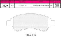 BEŞER BALATA ON PARTNER 96-08/301 1.6 HDI 12-/307 1.4 HDI 00-07/206 00-/207 05-/208 12-/2008 I 13- /BERLINGO 1.6 HDI 96-08/C-ELYSEE 1.6 HDI 12-/C4 1.6 HDI 04-09/C3 II 1.4 HDI 09-16/CORSA F 1.2 1.5 19- 1610489680