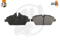 4U 4U FREN BALATA ON BMW 1 SERISI (E87) 116 i 2003-2012 / 118 i 2003-2012/ 118 D 2003-2012 / MINI COOPER ONE 1.6i 2010-/ MINI COOPER ONE 1.6i 2010-/ MINI COOPER ONE 1.6 D 2010- 34116774050