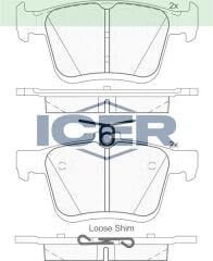 ICER FREN BALATA ARKA GOLF VII 1.2 TSI 2012-/ TIGUAN 1.4 TSI 2016-/ARTEON 1.5 TSI 2017-/PASSAT 1.4 TSI 2014-/AUDI A3 1.4 TFSI 2012-/SEAT ATECA 1.4 TSI 2016-/KODIAQ 1.4 TSI 2017-/OCTAVIA 1.6 2012- 3Q0698451