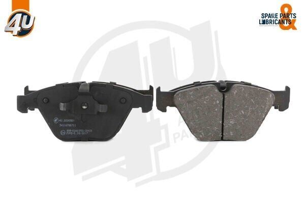4U 4U FREN BALATA ON BMW 3 SERISI (E90) 318 i 2005-2011 / (E90) 320 i 2005-2011 / (E90) 320 D 2005-2011 / (E90) 325 D 2005-2011 34116780711