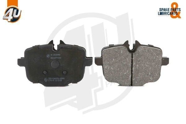 4U FREN BALATA ARKA BMW 5 SERISI (F10) 535 D 2010- / (F10) 525 D 2010- / (F10) 520 i 2010- 34216775346