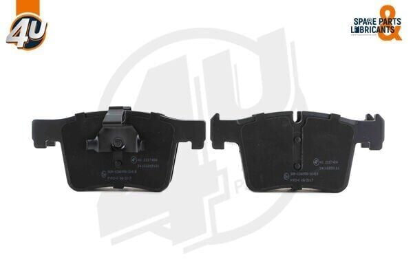 4U 4U FREN BALATA ON BMW 3 SERISI (F30) 320i xDrive 2011-/ 320 i 2011- / 320 D 2011-/ 316 i 2011-/ 2 SERISI (F45) 220 D 2014-/ BMW X4 (F26) xDrive 2.0i 2014-/ xDrive 3.0 D 2014- 34106859181