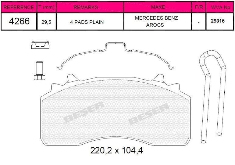 BEŞER MERCEDES AROCS . (YENİ MODEL)