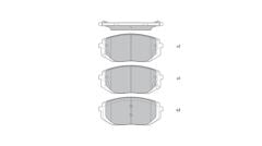 HI-Q FREN BALATA ON IKAZLI HYUNDAI TUCSON IV 2020-/ IONIQ 2020-