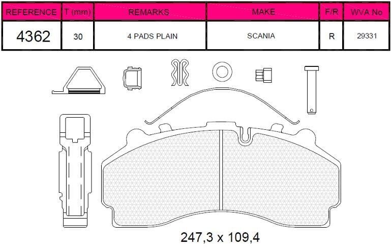 BEŞER SCANIA L-P-G-R-T-S SERİSİ 2017 Sonrası ÖN-ARKA