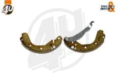 4U FREN PABUC BALATA ARKA OPEL COMBO B 1.2 LEVYELI 229X51 mm 1994-2001/OPEL COMBO B 1.4 1994-2001/OPEL COMBO B 1.7 D 1994-2001 1605590