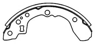 HI-Q PABUÇ BALATA ARKA KAMPANA KIA SEPHIA 98=> SHUMA (9 OK23N2638Z