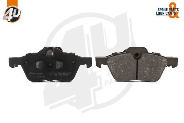 4U FREN BALATA ON MINI MINI (R50,R53) COOPER 1.6 2001-2006 34116770332