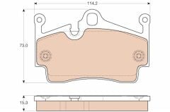 TRW FREN BALATASI ARKA 911 1997-2005 BOXSTER 2004-