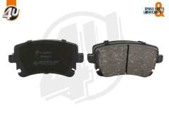 4U FREN BALATA ARKA FISLI VOLKSWAGEN TRANSPORTER V (7HA,7HH,7EA,7EH) 1.9 TDI 2003-2011/ TRANSPORTER V (7HA,7HH,7EA,7EH) 2.5 TDI 2003-2011 8E0698451C