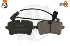 4U FREN BALATA ARKA FISLI AUDI A6 (4G2,C7) 2.0 TFSI 2010-/3.0 TDI 2010-/2.0 TDI 2010-/A7 (4GA) 2.8 FSI 2010-/3.0 TDI 2010-/ A8 (4H_) 3.0 TFSI 2009-/ 3.0 TDI 2009-/ PORSCHE MACAN (95B) 2.0 2014- 4G0698451